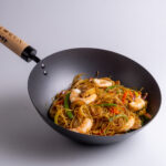 SINGAPORE CON CHAISIU LANGOSTINOS Y CURRY